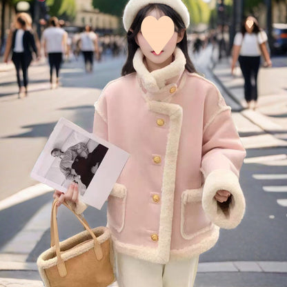 Manteau en daim coréen